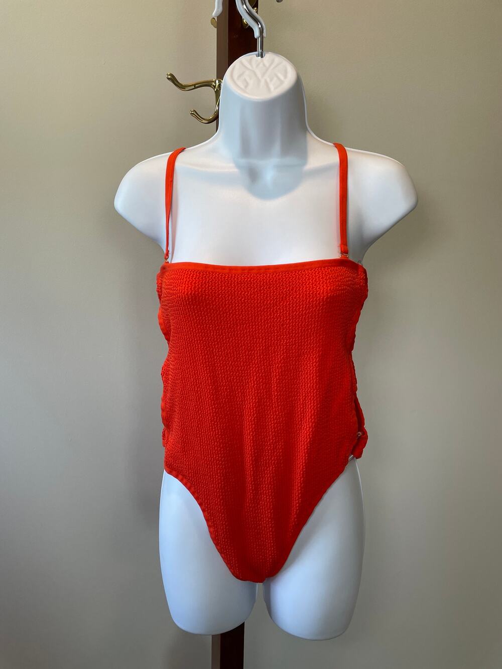 Forever 21 Swimsuit Textured One Piece Size XL New With Tag